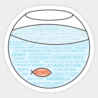 Boris · Serie italiana · Tv show Sticker